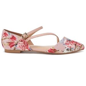 Apt. 9* Develop Women's D'orsay Flats floral NWOT